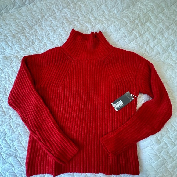 Red Worthington New with Tags Turtleneck Sweater - Picture 1 of 6